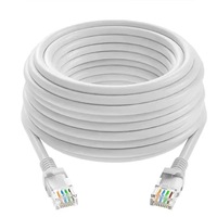 Kabel Patch Jaringan UTP Cat6 RJ45 8P8C 24/26/28AWG Tembaga Terlilit PVC LSZH Kabel Ethernet 0.5m/1m/2m/5m Dapat Disesuaikan