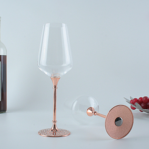 Lunettes à <span class=keywords><strong>vin</strong></span> haut <span class=keywords><strong>de</strong></span> gamme en cristal soufflé à la main, bandeau <span class=keywords><strong>de</strong></span> Style italien, <span class=keywords><strong>grand</strong></span> emballage cadeau, sans plomb, lot <span class=keywords><strong>de</strong></span> 2 verres transparents - Product Image 3