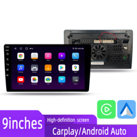 9/10 pouces universel 2 Din 4 cœurs 64G Double Din autoradio Carplay autoradio unité principale voiture lecteur Dvd Android Headunit