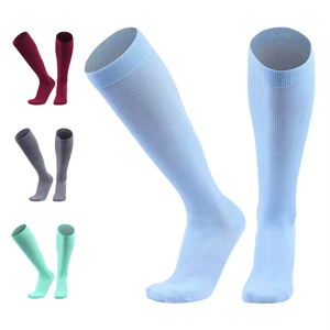 Chaussettes de compression en bambou sans couture pour la course à pied, avec broderie, pour femmes - Vente en gros - Product Image 2