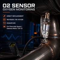 Sonde Lambda O2 (Sonde d'Oxygène) en Zircone 96415639 OZA629-W5 pour Chevrolet Spark Daewoo Matiz 0.8L-1.0L (Sonde de rapport air-carburant)