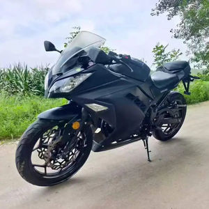 Moto Sportive de Course Renz 200cc 4 Temps <span class=keywords><strong>Essence</strong></span> Occasion, Performance Extrême, Quasi <span class=keywords><strong>Neuve</strong></span>, Style Little Ninja Darth Vader - Product Image 1