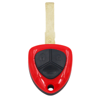 Clé de voiture intelligente à 3 boutons, télécommande complète 433MHZ pour Ferrari 458 italie californie 599 GTB Fiorano FF ID48 puce lame non coupée