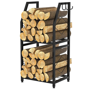 JH-Mech étagère à <span class=keywords><strong>bois</strong></span> <span class=keywords><strong>de</strong></span> <span class=keywords><strong>chauffage</strong></span> avec crochet facile à assembler extérieur jardin fer mat <span class=keywords><strong>bois</strong></span> <span class=keywords><strong>de</strong></span> <span class=keywords><strong>chauffage</strong></span> étagère <span class=keywords><strong>de</strong></span> stockage <span class=keywords><strong>de</strong></span> bûches <span class=keywords><strong>bois</strong></span> <span class=keywords><strong>de</strong></span> <span class=keywords><strong>chauffage</strong></span> - Product Image 1