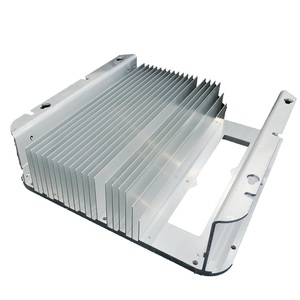 Alta calidad 6000 serie aleación de aluminio personalizado OED ODM LED cuadrado anodizado puerta cobre disipador de calor doblado soldadura corte - Product Image 2