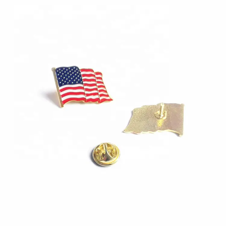 Free Sample Custom Cross American Country Texas Flag State Shaped Masonic Lapel Pin