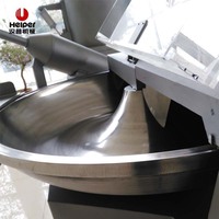 Robot culinaire multifonction en acier inoxydable 304, capacité 125L, pour hacher, moudre et mélanger la viande, moteur haute performance, certifié CE ISO