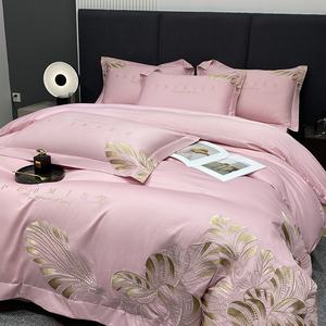 Ensemble de housse de <span class=keywords><strong>couette</strong></span> quatre pièces en coton égyptien Sunny Textile - Product Image 2