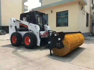 Balayeuse à neige à entraînement hydraulique multifonctionnel Brosse à neige Machine de nettoyage de neige de route <span class=keywords><strong>Balai</strong></span> d'angle avec balayeuse - Product Image 5