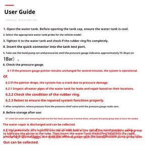 Farizon G 28 piezas ABS coche tanque de agua Detector de fugas <span class=keywords><strong>anticongelante</strong></span> refrigerante vacío llenado cambiador de presión herramienta Universal personalizado - Product Image 5