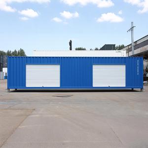 Conteneur à porte enroulable de 10 pieds, 20 pieds, 40 pieds pour espaces étroits, accès par chariot élévateur, chargement facile, stockage en entrepôt - Product Image 4
