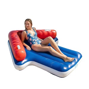 Flotador de piscina para adultos de malla, de fábrica BSCI FCCA SCAN Vietnam, para broncearse, juguetes acuáticos de verano para lago y piscina. - Product Image 3