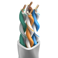 Câble Ethernet Cat 5 HS 8 conducteurs, norme nationale, pour surveillance POE, paire torsadée en cuivre sans oxygène, non blindé