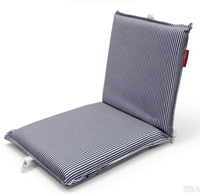 Chaise pliante de plage réglable en couleur personnalisée avec tapis de sol imperméable à rayures pour le camping, le pique-nique et la pelouse