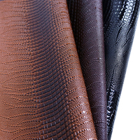 Tissu en cuir PVC texturé à motif de pieuvre en relief de 1,0 mm d'épaisseur en gros pour canapé et meubles