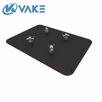 Plaque de base en alliage d'aluminium et acier de 10mm d'épaisseur certifiée TUV pour la structure en treillis