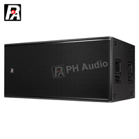 Système audio professionnel 8008-AS avec double caisson de basses actif de 18 pouces et enceinte Line Array Hdl 6A, 8008, 4 ohms AC
