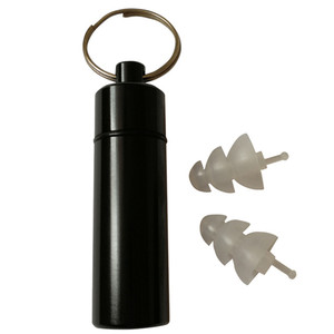 <span class=keywords><strong>Tappi</strong></span> per <span class=keywords><strong>Orecchie</strong></span> da <span class=keywords><strong>Nuoto</strong></span> di Alta Qualità, Impermeabili in Silicone con Contenitore in Alluminio - Product Image 1