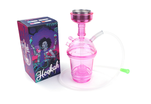 Wholesale Portable Led Light Hookah Shisha Cup for Car Chicha Travel Smoking Shisha Custom Hookah Factory New <strong>Sheesha</strong> - Product Image 5