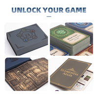 Chronique du Royaume Éthéré Souverain – Jeu de Société Stratégique de Fantasy Mythique, Fabrication Clé en Main, Matériaux Recyclés, Encre de Soja Écologique
