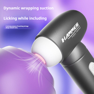 เครื่องสั่นเซ็กซ์ทอยสำหรับผู้หญิงแบบ3-in-1แบบพกพาเครื่องสั่นเซ็กซ์ทอยสำหรับผู้หญิงที่ดูดนมคลิตอไม้ทำงานด้วยมือ - Product Image 3