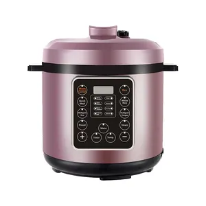 2024 New Design Electric Programmable Pot Stainless Steel Electric Rice Pressure Cooker With Overheat Protection