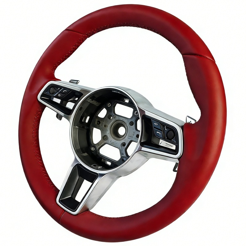 Custom Leather Steering Wheel (Porsche Fitment), photo 4