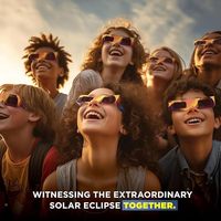 Lunettes d'éclipse solaire certifiées CE et testées ISO 12312-2, recommandées par l'AAS, fabriquées par un fabricant européen