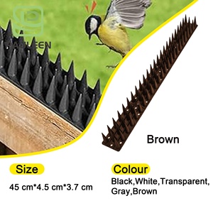 Plástico eficaz Anti escalada valla pájaro Paloma picos granja al aire libre Anti-Paloma Control Spike repelente de aves para el Control de plagas - Product Image 2