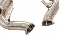 Venta al por mayor de fábrica de tubo de escape de acero inoxidable de alta calidad para Audi S5 B7 4.2L 2007-2012, tubo delantero para mejora de potencia