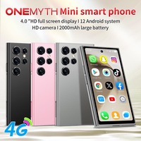 SOYES S26 Pro Mini Smartphone Android 12 Global 4G, Pantalla IPS de 4.0 Pulgadas, 2GB+16GB/3GB+64GB, Teléfono Móvil con Batería de 2000mAh, Teléfono Celular Pequeño