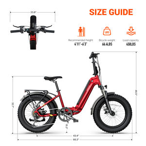 <span class=keywords><strong>Bicicletta</strong></span> <span class=keywords><strong>Elettrica</strong></span> <span class=keywords><strong>Pieghevole</strong></span> F008 con Motore Brushless da 1000W e Batteria al Litio Rimovibile da 48V - Product Image 3