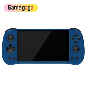 S Powkiddy X55 Handheld Game Console 5.5 polegadas IPS tela Open Source System videogame consoles HD Suporte TV Conexão