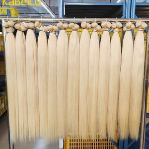 Super doble dibujado <span class=keywords><strong>cabello</strong></span> humano rubio <span class=keywords><strong>de</strong></span> pelo <span class=keywords><strong>de</strong></span> los niños 613 Vía Láctea <span class=keywords><strong>cabello</strong></span> humano virgen pura ruso rubia, paquetes <span class=keywords><strong>de</strong></span> pelo - Product Image 3