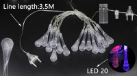 Lumière guirlande lumineuse eid usb pour modélisme, guirlande lumineuse transparente, led, pour la décoration