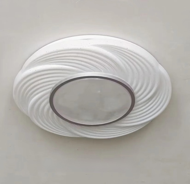ETL Certified 20W LED Ultra-Thin Ceiling Lamp Contemporary Acrylic Dining Bedroom Cover Iron Base AC Power Temperature Control
