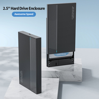 Boîtier externe USB 3.0 pour disque dur SSD/HDD SATA 2,5 pouces pour ordinateur portable, Windows, Mac OS
