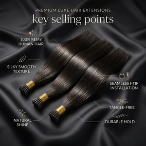 Extensions de <span class=keywords><strong>cheveux</strong></span> I-Tip 100% vierges brutes en gros, kératine italienne, fusion à <span class=keywords><strong>froid</strong></span>, microlinks, double tirage, fournisseur de <span class=keywords><strong>cheveux</strong></span> humains - Product Image 4