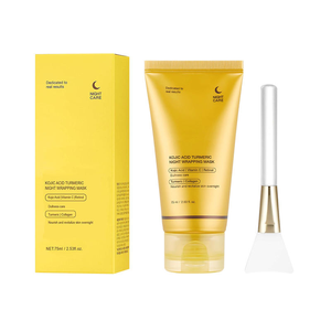<span class=keywords><strong>Masque</strong></span> Facial Nuit Exfoliant au Collagène, Acide Kojique et Curcuma de Haute Qualité 75ml - Product Image 1