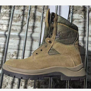 Botas de camuflaje GN personalizadas africanas TSB0205, de cuero vacuno, para la selva. - Product Image 1