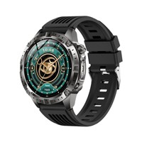 Bracelet intelligent sportif robuste OEM avec écran AMOLED de 1,43 pouces, étanche IP68, GPS intégré, montre connectée à étiquette privée pour les marques d'aventure