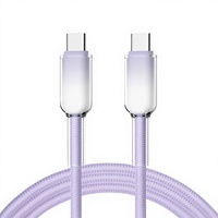 Câble Type-C, lot de 3 tailles (1M/2M/3M), charge rapide 3A, conducteur en cuivre pur, gaine tressée pour synchronisation des données, ordinateurs