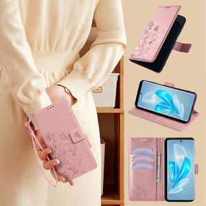 หนังสือพลิกแม่เหล็กหนังสําหรับ <span class=keywords><strong>VIVO</strong></span> S18 <span class=keywords><strong>Pro</strong></span> S17E S17 S16E S16 S15E 5G <span class=keywords><strong>Pro</strong></span> กระเป๋าสตางค์โทรศัพท์กรณีกระเป๋าขาตั้งดอกไม้ออกแบบ - Product Image 2