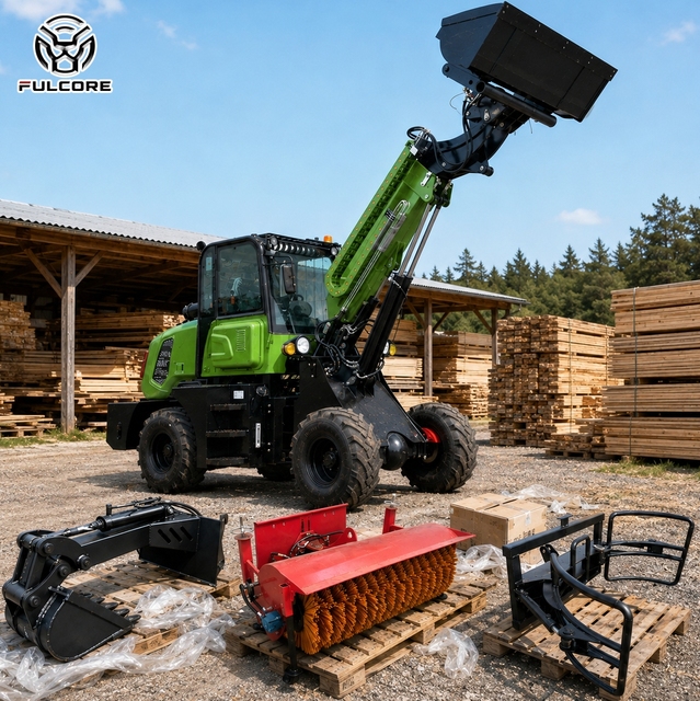 Heavy-Duty Backhoe Loader HE-337