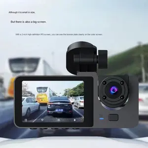 <span class=keywords><strong>Y15</strong></span>กล่องดำรถยนต์มุมมองกว้างพิเศษ HD 2.0นิ้วพร้อมเลนส์สามชั้นแบบข้ามพรมแดน WiFi รับประกัน1ปีประเภท<span class=keywords><strong>หน้า</strong></span><span class=keywords><strong>จอ</strong></span> IPS - Product Image 2