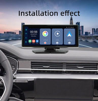 10.26 pouces Mirror Link sans fil IPS écran tactile Portable écran 1080P Carplay Android Auto Portable Carplay moniteur