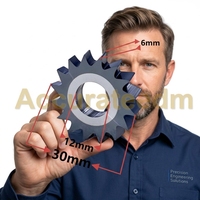 Pièces détachées pour électroérosion à fil 100434447 C416, Couteau de coupe à 16 dents pour fraiseuse Charmilles Robofil série Guangdong