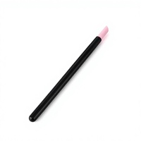 Stylo réutilisable en quartz pour retirer les cuticules, repousse-cuticules, outil de polissage et de nettoyage des peaux mortes, pour manucure en salon ou à domicile