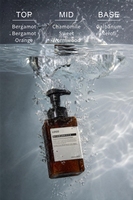 Savon Moussant pour les Mains à l'Huile Essentielle de Bergamote de Luxe 450ml, Savon Hydratant pour les Mains aux Acides Aminés pour les Salles de Bain d'Hôtel