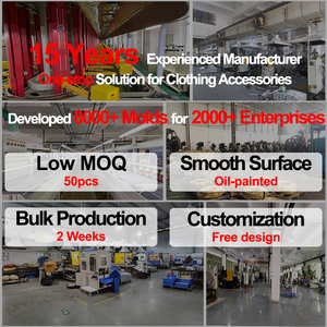 Yogoo Quần Áo Phụ Kiện Bền Nhỏ Moq Zip Trượt Biểu Tượng Tùy Chỉnh Kẽm Hợp Kim Thư Kim Loại Dây Kéo Puller Cho Quần Áo/Túi - Product Image 3